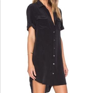 Silk Equipment Slim Signature Shirt Dress